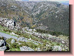 Ro Pedras desde la Curota. Sierra de Barbanza.